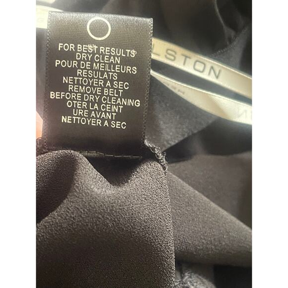 NEW Halston Heritage Tailored Scarf Jumpsui - Picture 15 of 16